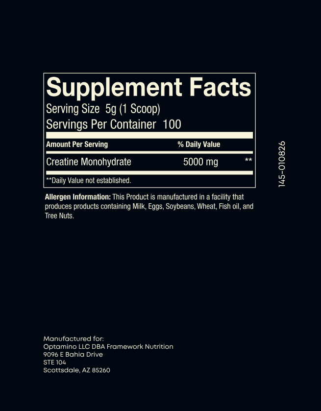 Micronized Creatine